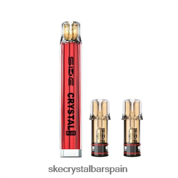 SKE- JH2B862 vaporizadores de cristal más kits de cápsulas rojo SKE vape spain