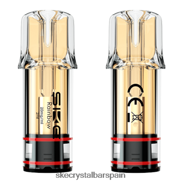 SKE- JH2B8618 vaporizadores de cristal más vainas arcoíris SKE vape website