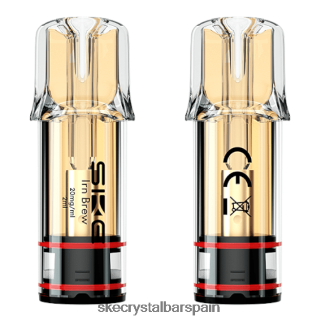 SKE- JH2B8619 vaporizadores de cristal más vainas brebaje de fuego SKE vape review