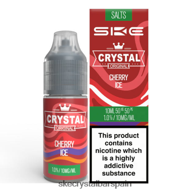 SKE- JH2B86114 sal cristalina - 10ml hielo de cereza SKE crystal vape flavours