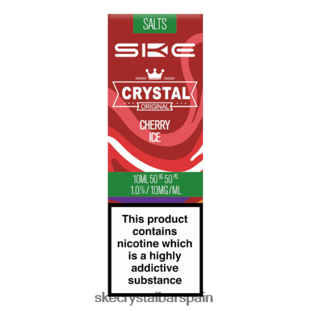 SKE- JH2B86114 sal cristalina - 10ml hielo de cereza SKE crystal vape flavours