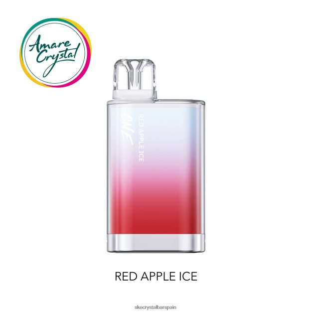 SKE- JH2B8629 vape desechable amare crystal one hielo de manzana roja SKE vape review