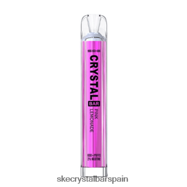 SKE- JH2B8667 vape desechable con barra de cristal limonada rosa SKE crystal vape amazon